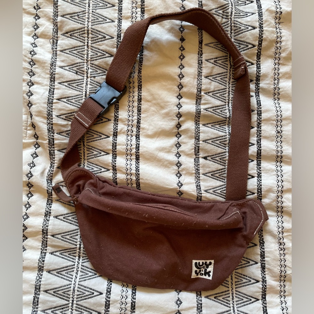 Lucy and Yak Cotton Sling Fanny Pack